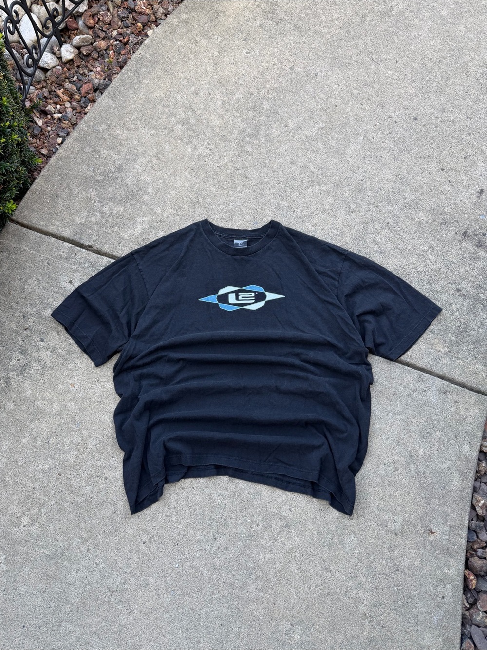 Vintage 90s Levi’s L2 T-Shirt Made In USA Techwear Size XL Silvertab Y2K Skate